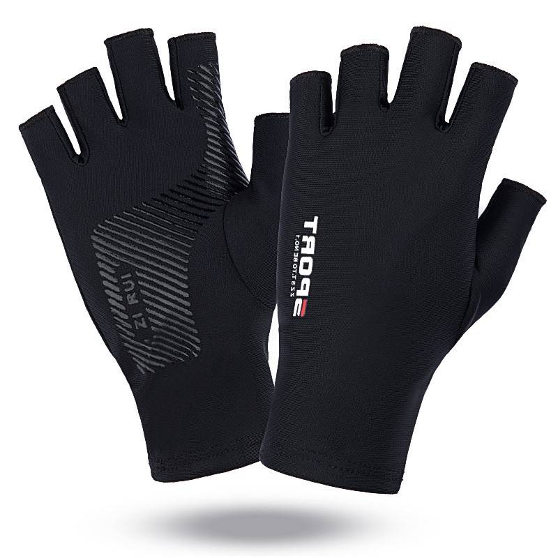 Lady's half-sliding-black one double