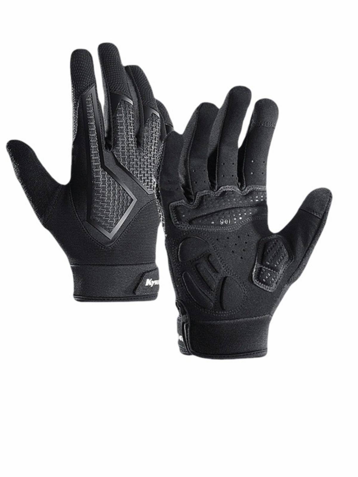 Outdoor Minister refers to anti -slip and shock -derived touch screen ride gloves spring and summer breathable sunscreen anti -cutting semi -finger fishing glove men
