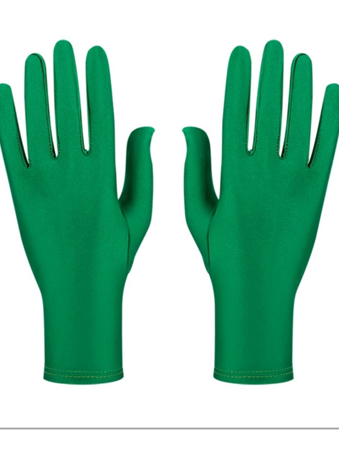 Plastic performance gloves amino -etiquette light jewelry counter display gloves high -end color elastic performance gloves