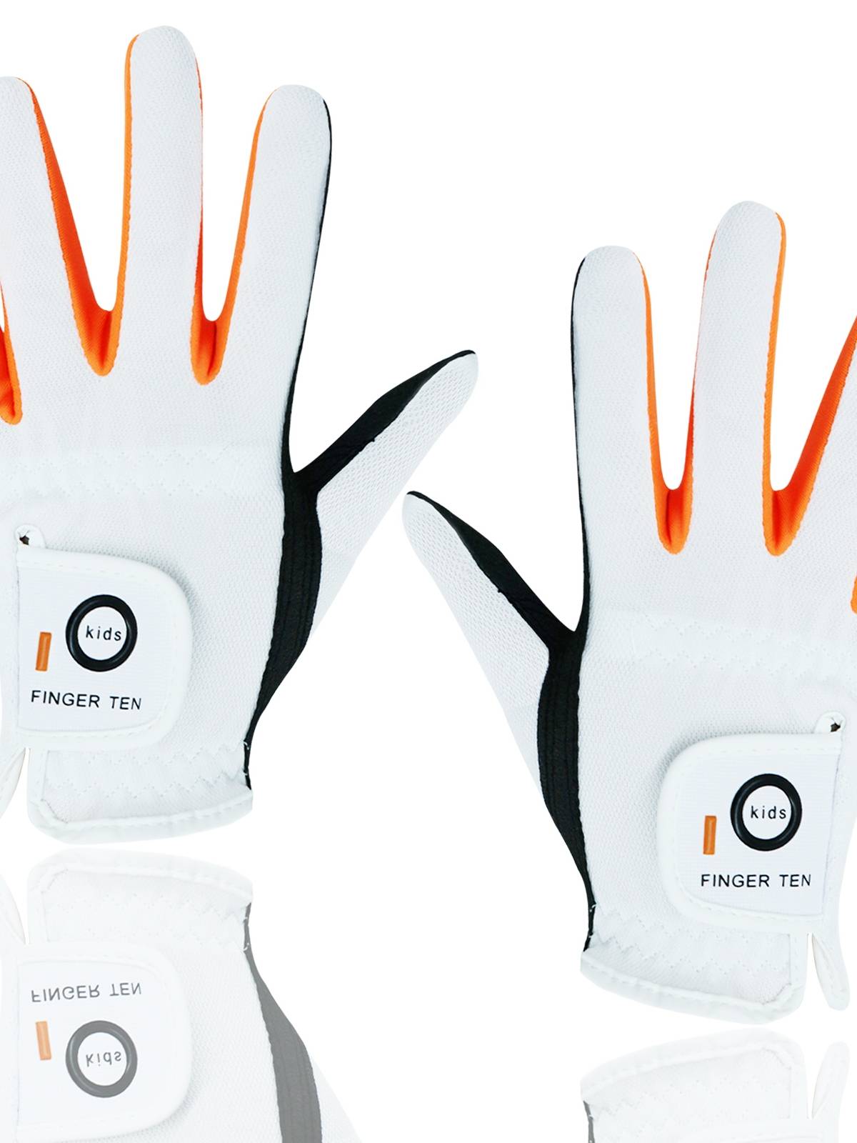 Children's golf glove male girl cloth practice two -handed wear -resistant magic sticker Golf breathable sports riding index