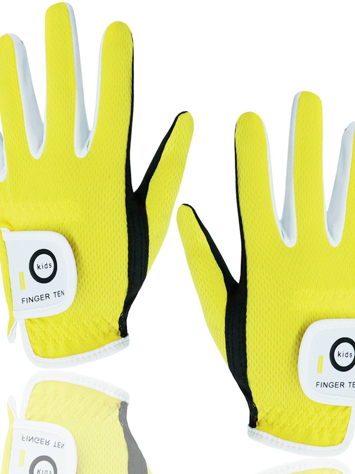 Children's golf glove male girl cloth practice two -handed wear -resistant magic sticker Golf breathable sports riding index