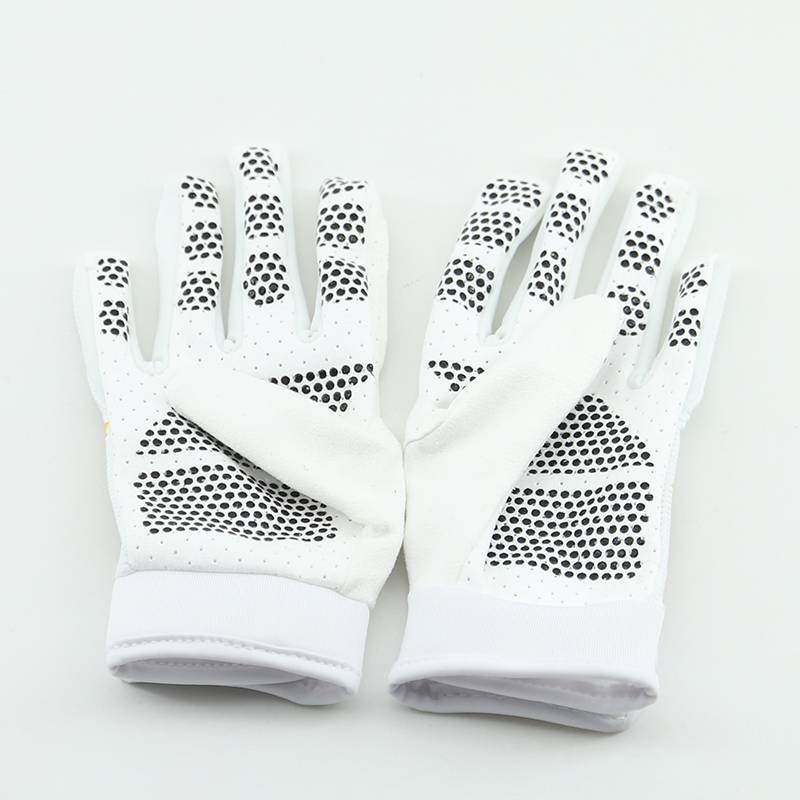 Children's summer breathable equestrian glove riding training non -slip and wear -resistant thin boy girl white riding gloves