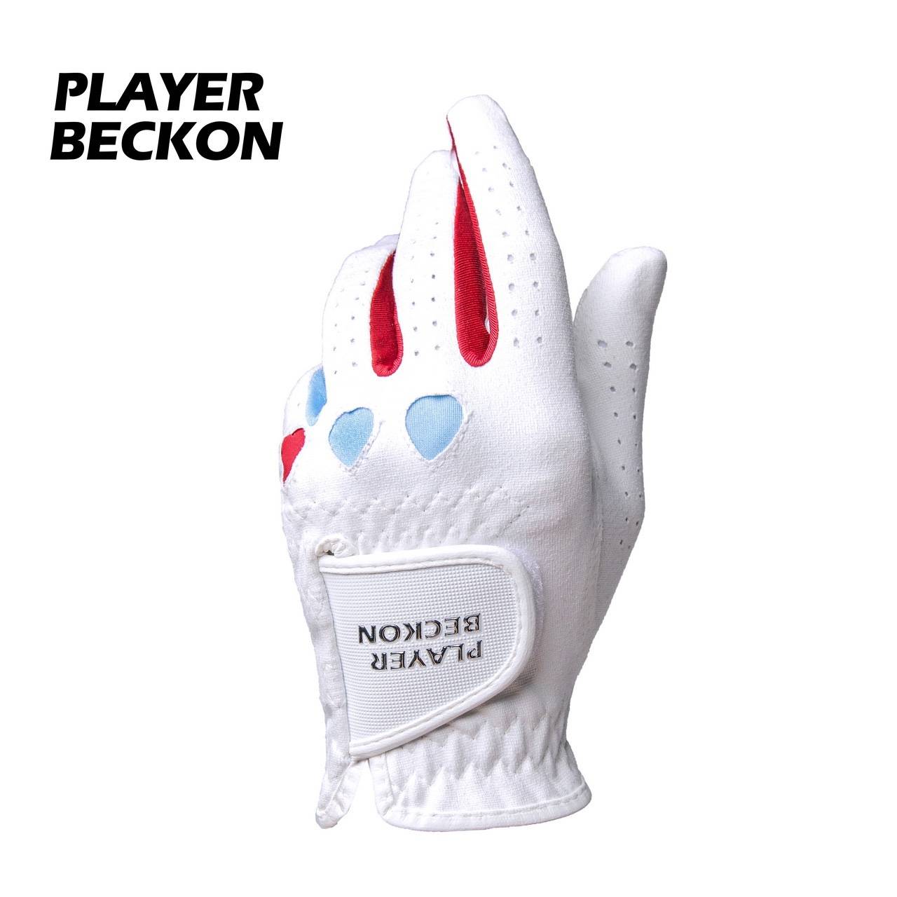 PlayerBeckon Golf imported Korean super fiber cloth women's glove wear -resistant and durable left and right hand