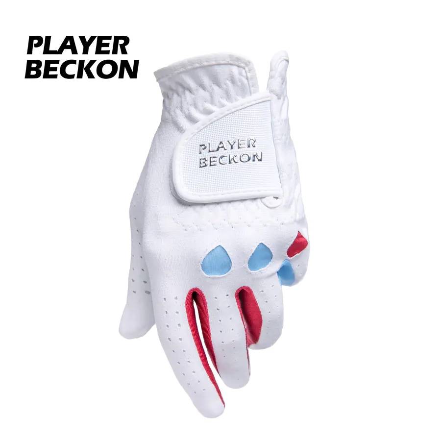 PlayerBeckon Golf imported Korean super fiber cloth women's glove wear -resistant and durable left and right hand