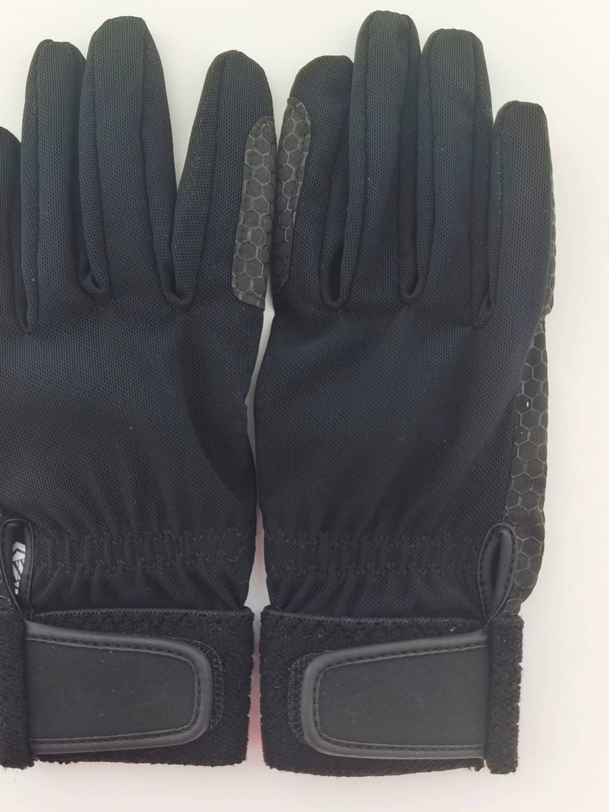 Summer net cloth breathable silicone equestrian glove thin anti -skids antiphym supplies adult competition training riding equipment
