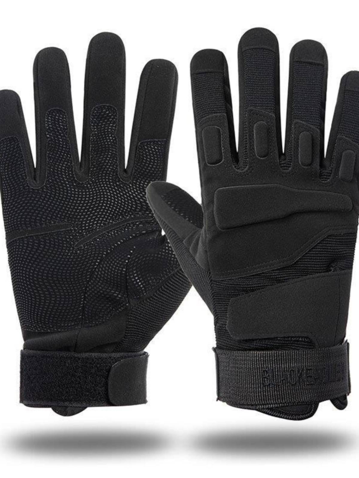 Tactical glove male army mini -outdoor sports riding locomotive warm full finger gloves fitness anti -slip semi -finger gloves autumn
