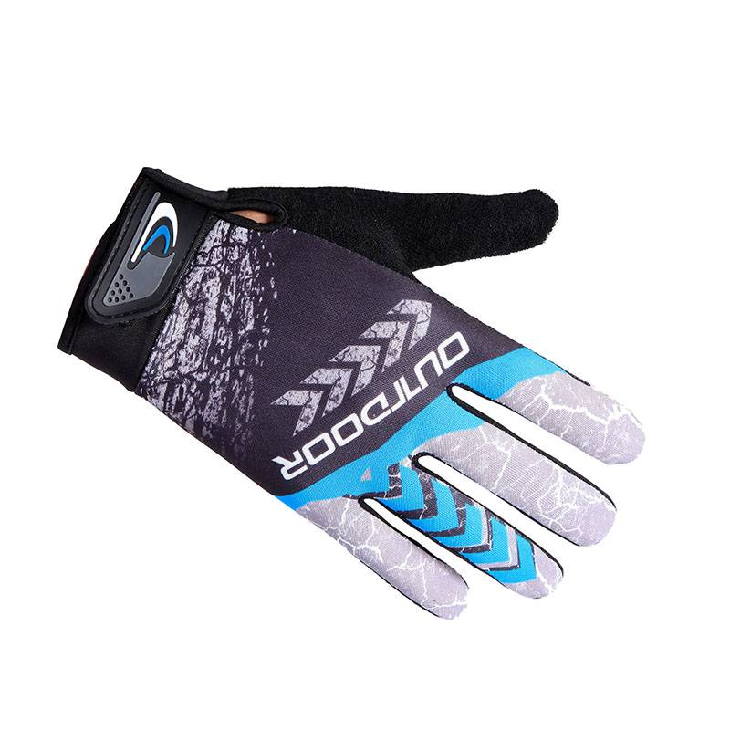 Ride gloves, men and women, ice-scratching out-of-the-hill fishing with a two-finger work-shield
