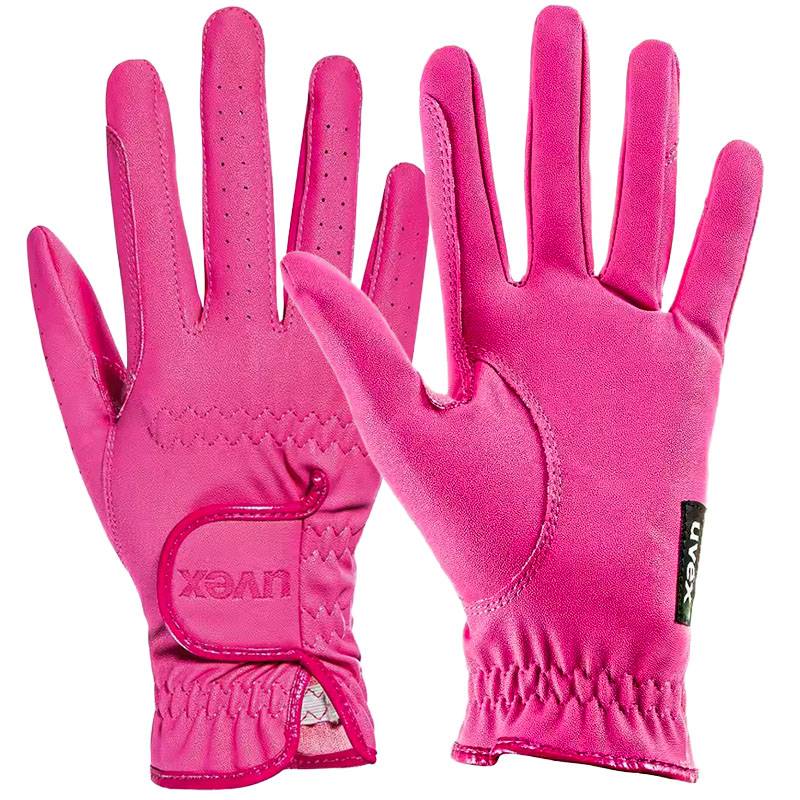 UVEX classic children's equestrian glove girls boys riding sports gloves Knight anti -slip and breathable disorder