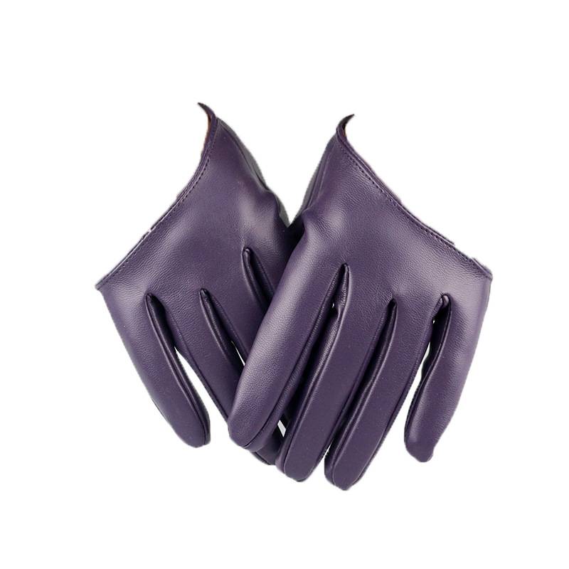 Half palm gloves cosplay Full refers to stage performance dance performance leather gloves female photos special glove men