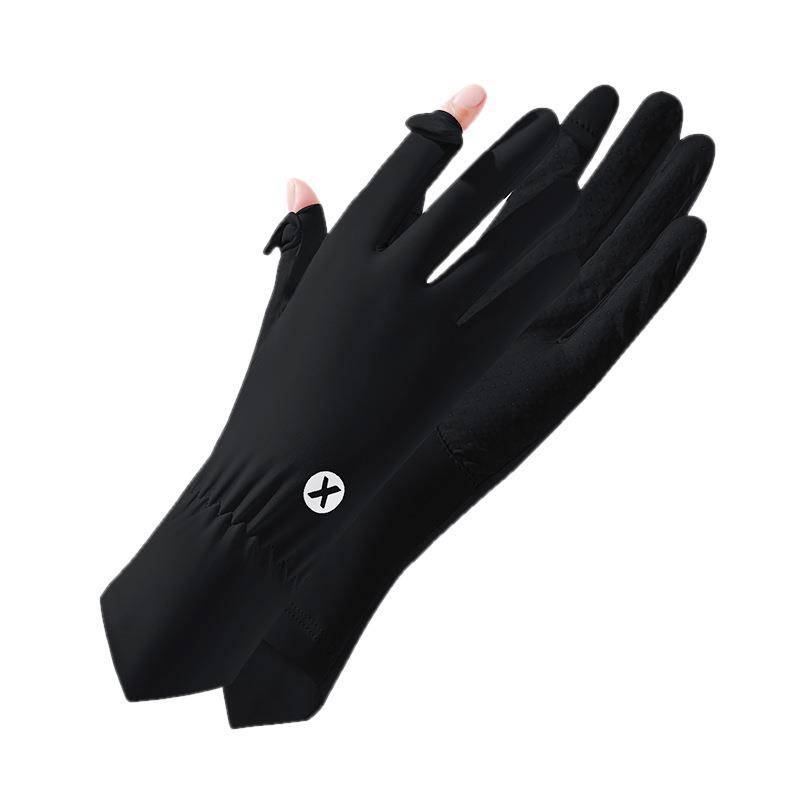 Summer horse riding glove equestrian training equipment with silicone, anti -slip, wear -resistant anti -cocoon, comfortable breathable sunscreen female