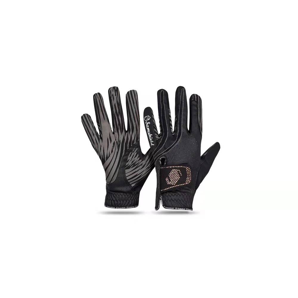 Sanshield equestrian gloves drill equestrian gloves
