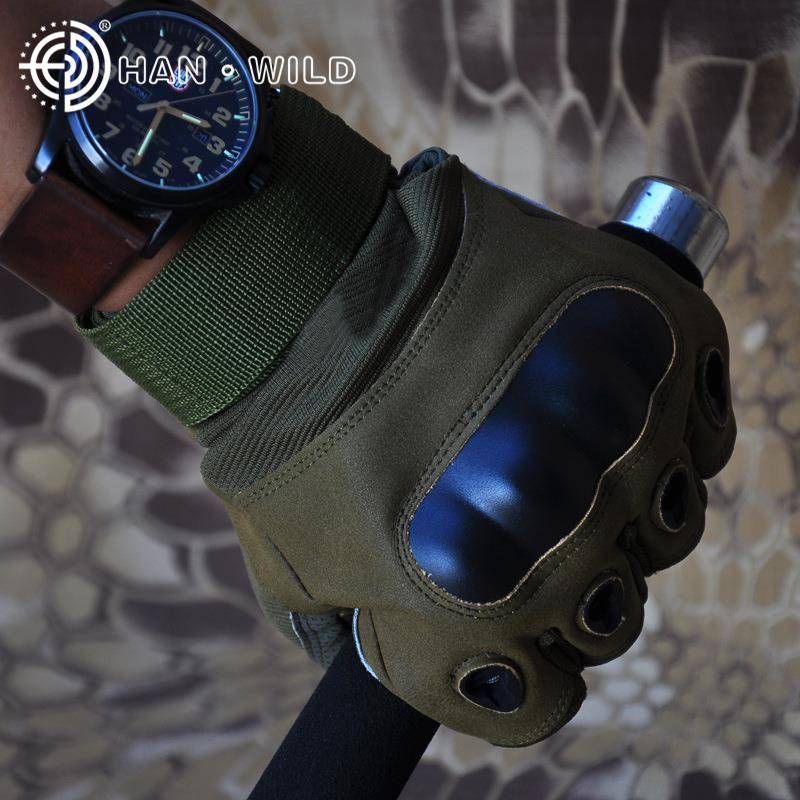 Hanye oji semi -refers to tactical glove fighting anti -slip outdoor sports riding men's combat