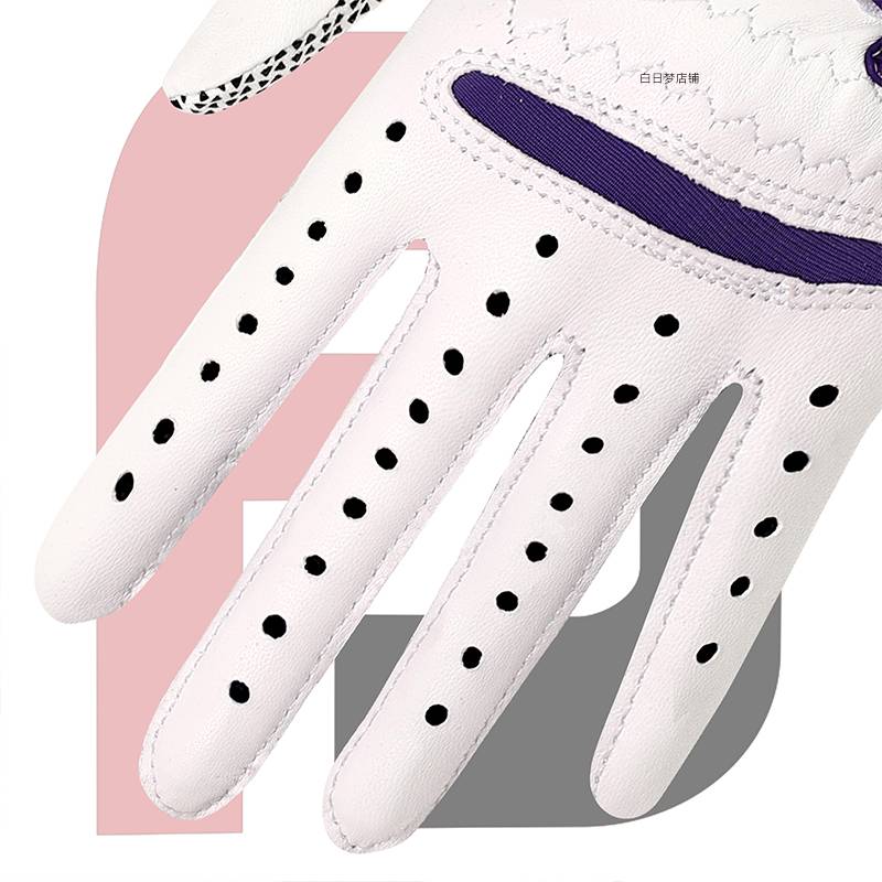 Ms. Golf Gloves, little lamb-skin-resilver-resisting, Golf Gloves