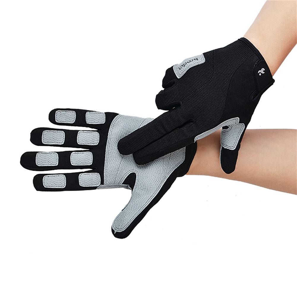 BOONUN professional outdoor equipment hiking sailing climbing full finger training gloves long finger climbing climbing gloves