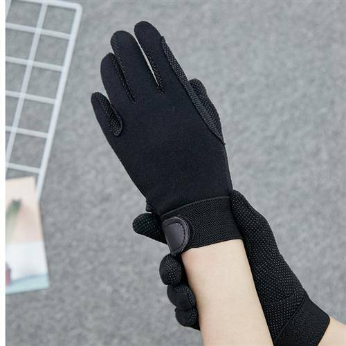 Spot Equestnically Gloves Silicon Riding Mirror Os Men's Farls Slide Globe Girls Children Riding Gloves Riding