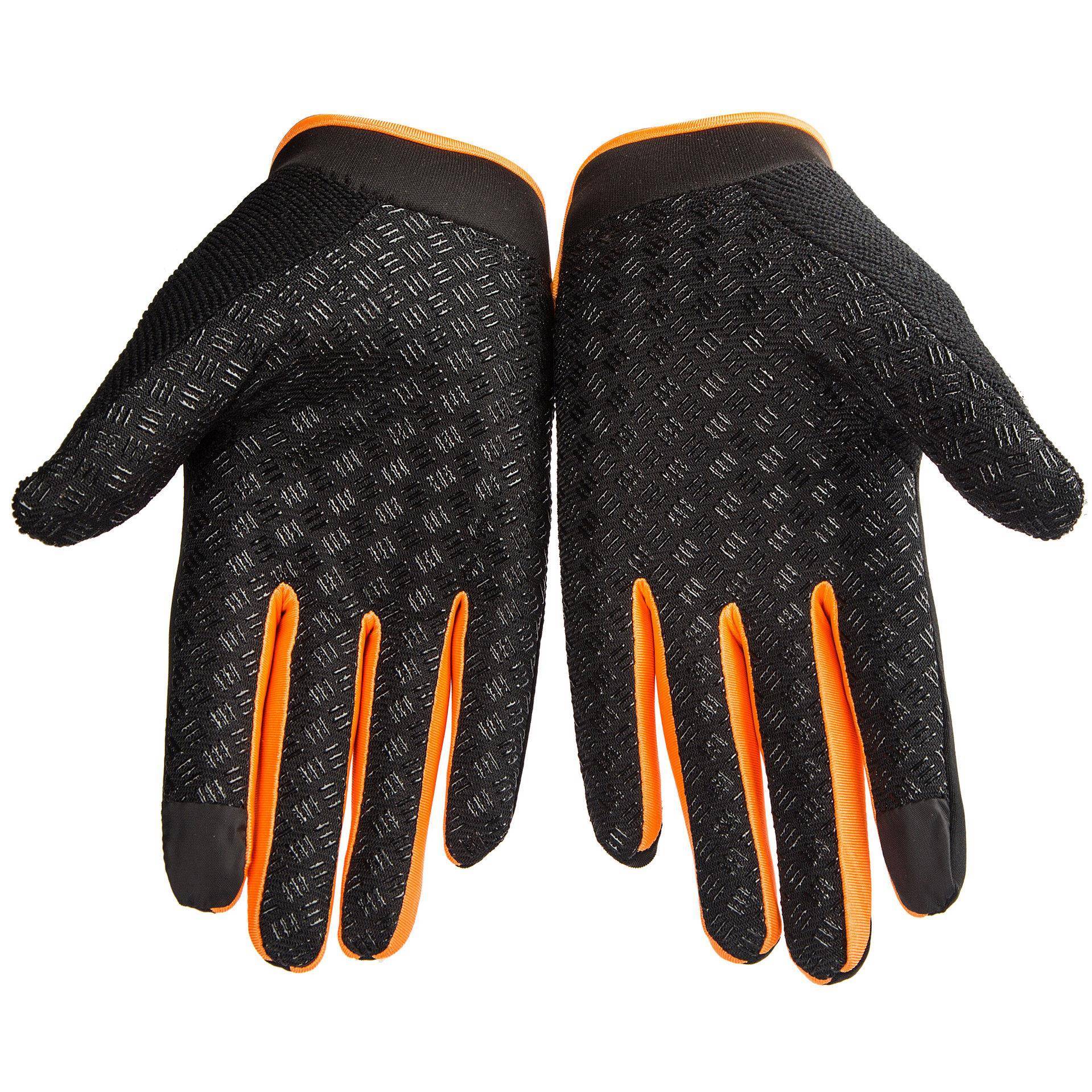 Ride horse gloves, men and women, summer air-scrambling exercise, roll-down and sunscreen