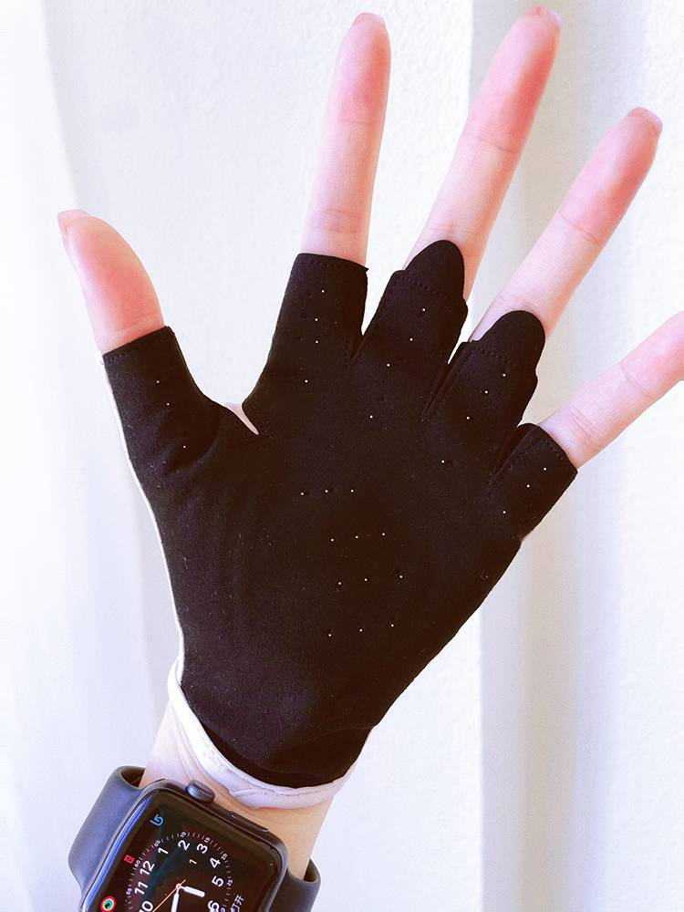 Fitness glove female half finger non -slip, wear -resistant, permeable yoga dynamic bicycle equipment riding thin men's sports outdoor outdoor