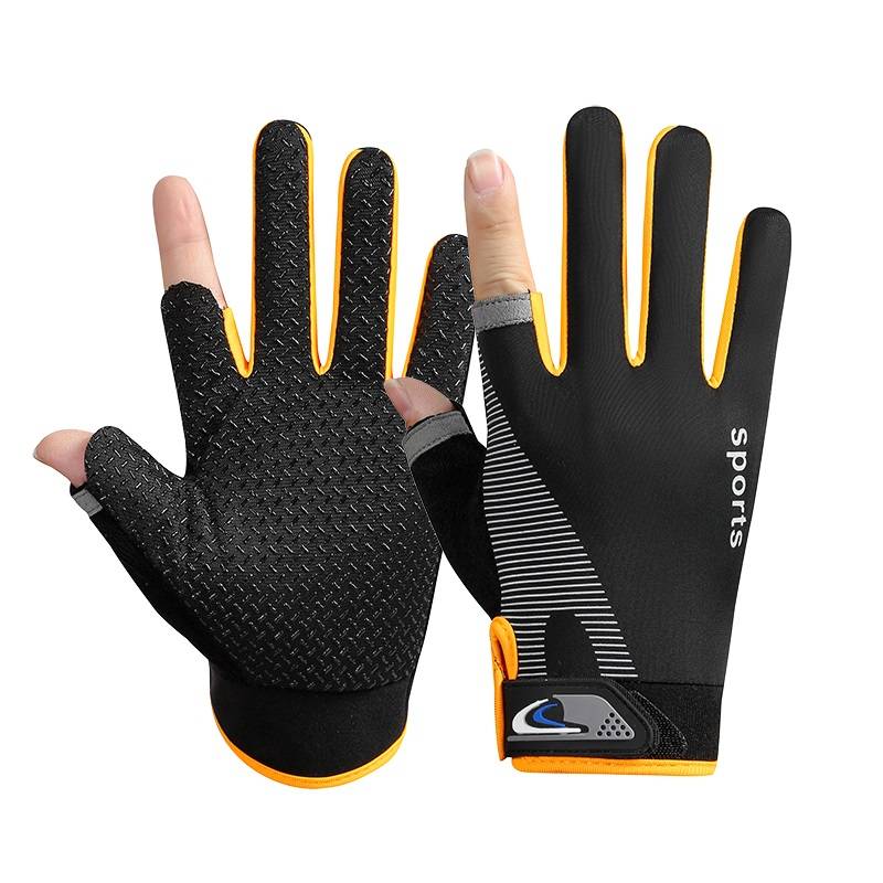 Fish gloves for summer stabbing, sunscreen, twirling, half-twirling