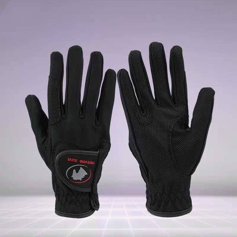 New equestrian gloves Equipped in summer youth adult gloves, non -slip, breathable, wear -resistant equestrian equipment gloves