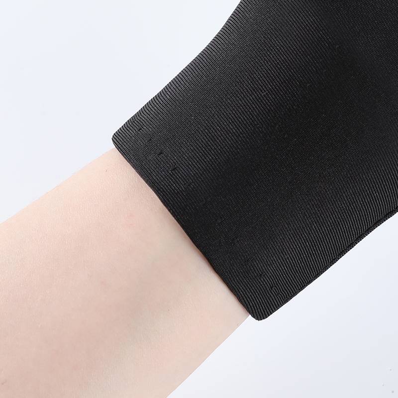 Men and women luxury jewelry elastic black and white glove photography wedding celebration West restaurant hotel gloves security etiquette thin