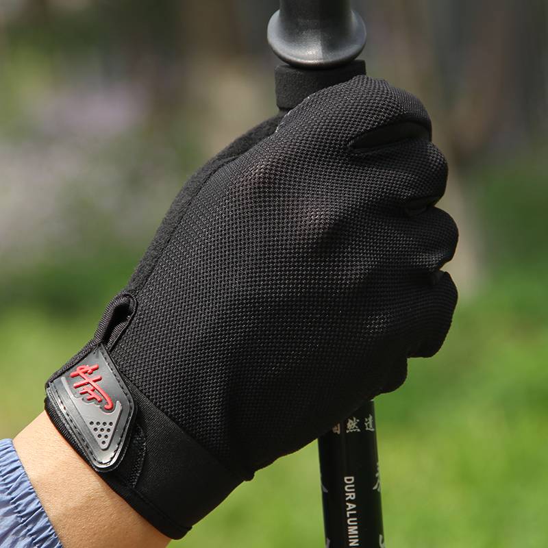 Summer thin outdoor glove sports riding mountain climbing and driving anti -sliding touch screen speed dry ladies hiking couples
