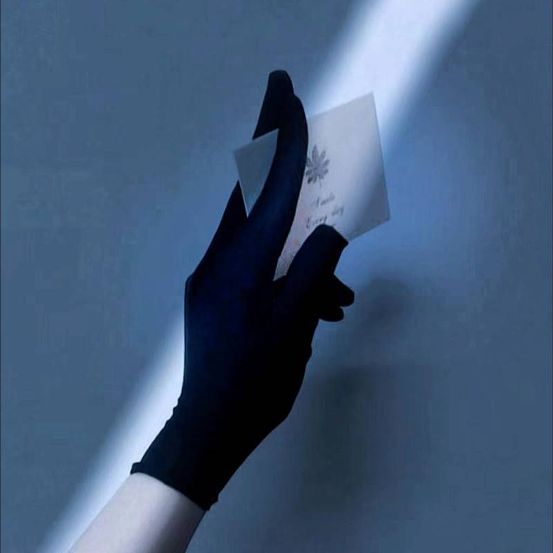 Etiquette luxury appraisal can touch screen glove jewelry jewelry with gloves COS two -dimensional teacher student gloves