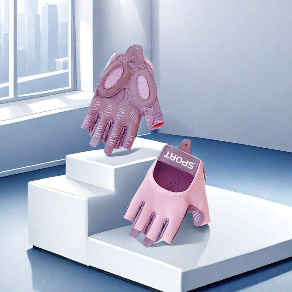 Physical fitness half-means mitts