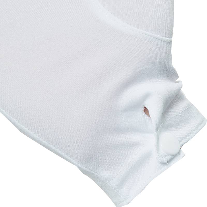 Divette's white-buttoned white gloves with a thick back and a bowl of chalk driver security