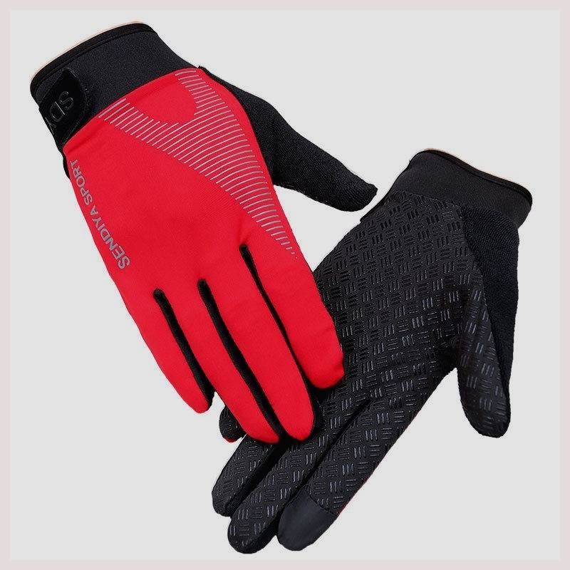 Ride horse gloves, men and women, summer air-scrambling exercise, roll-down and sunscreen