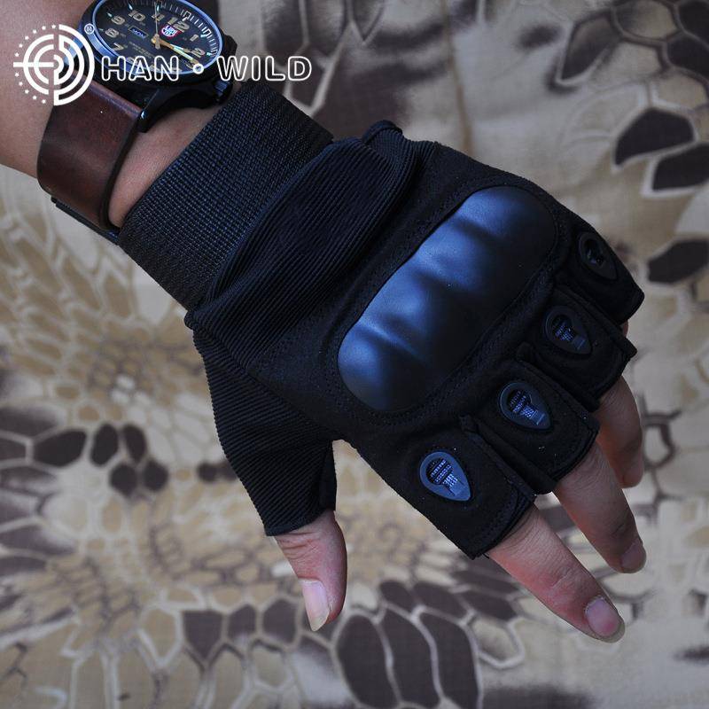 Hanye oji semi -refers to tactical glove fighting anti -slip outdoor sports riding men's combat