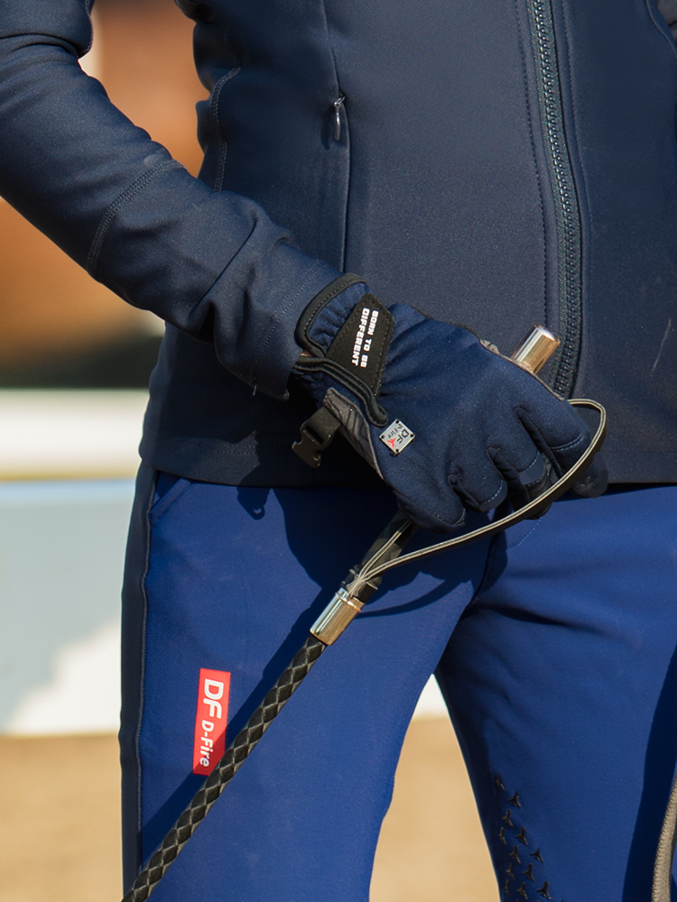 DF DFIRE Children's Autumn and Winter Winter Windproof Waterproof Equestrian Gloves Technology Warm Velvers Warm Equestrian Equipment
