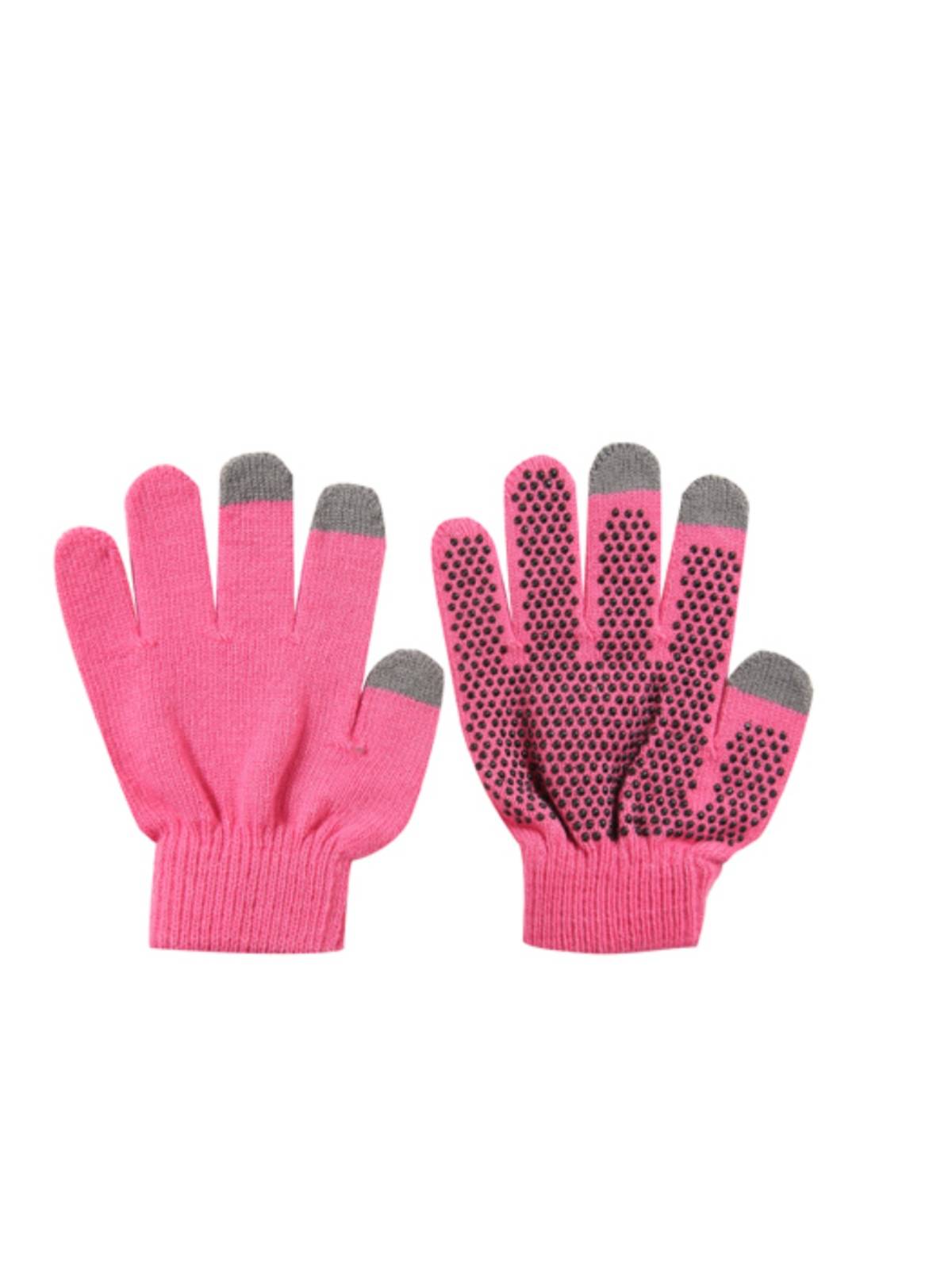 EPONA Children's Equestrian Gloves Riding Sports Knit Points Children's Autumn and Winter Gloves Anti -Slide and Cold Warm