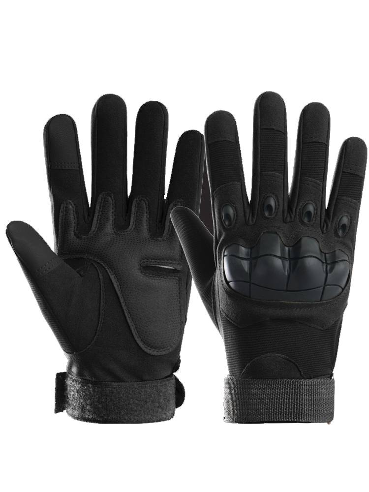 Tactical gloves Men's outdoor finger finger training and protective military fans sports gloves riding motorcycles slow -shock female semi -finger gloves
