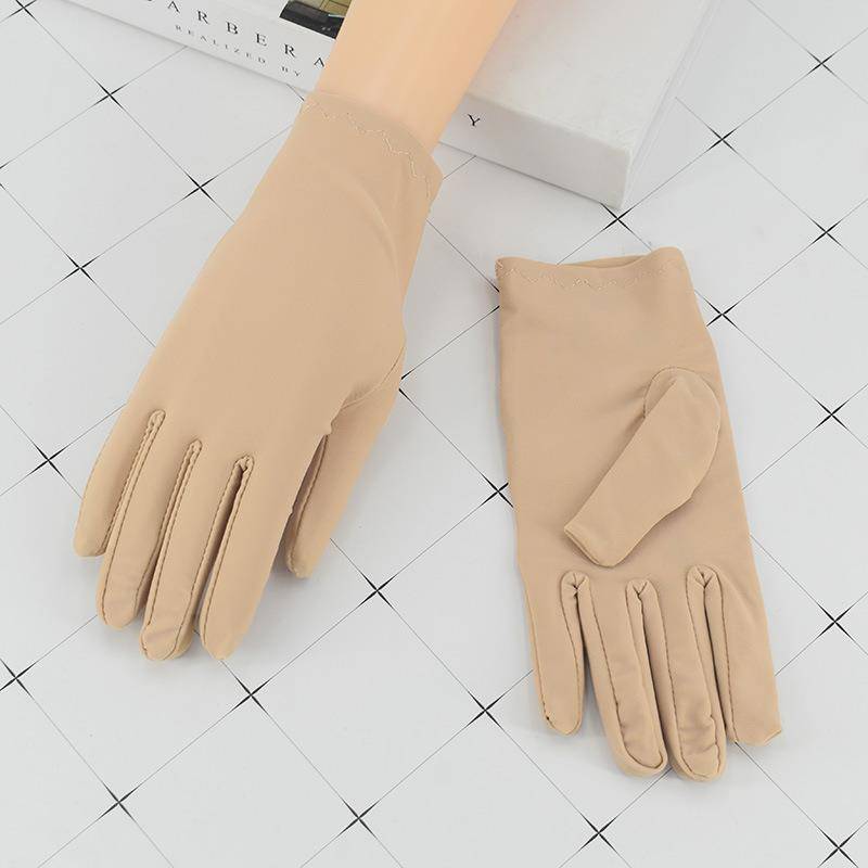 Spandex gloves thin men and women gloves drive elastic black and white etiquette dance performances spandex industrial gloves