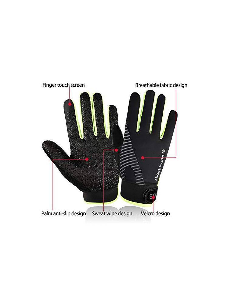 Ride horse gloves, men and women, summer air-scrambling exercise, roll-down and sunscreen