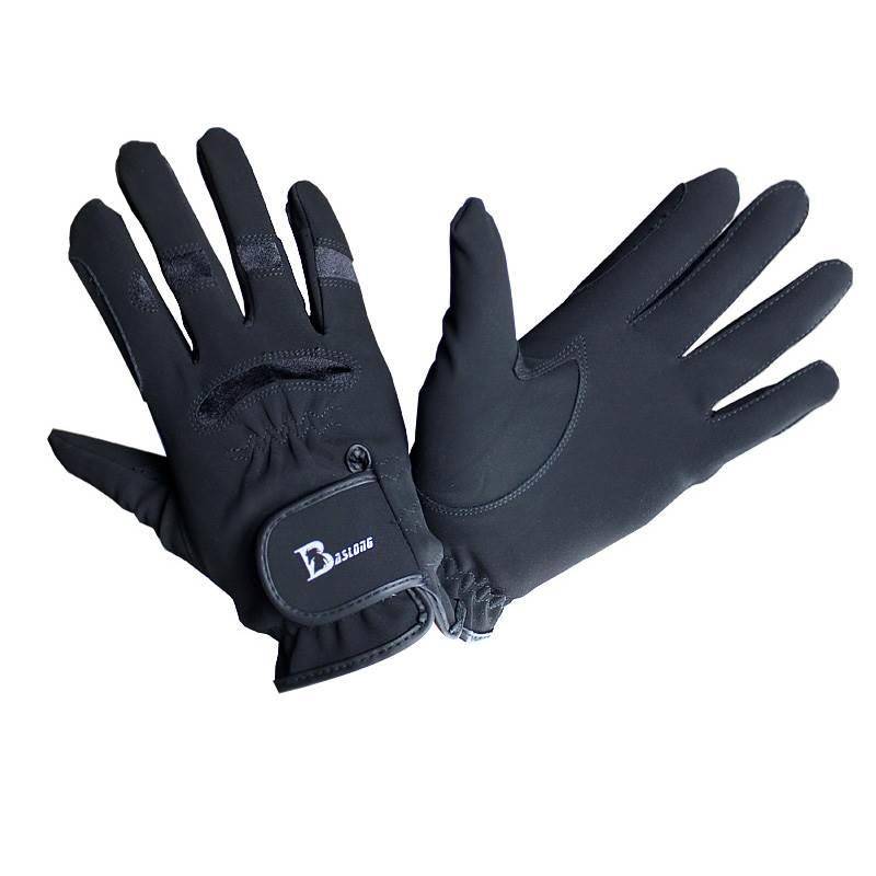 Children's equestrian glove spring and summer models of non -slip and wear -resistant white children riding on horseback equipped with male and female eight -foot dragon horses products