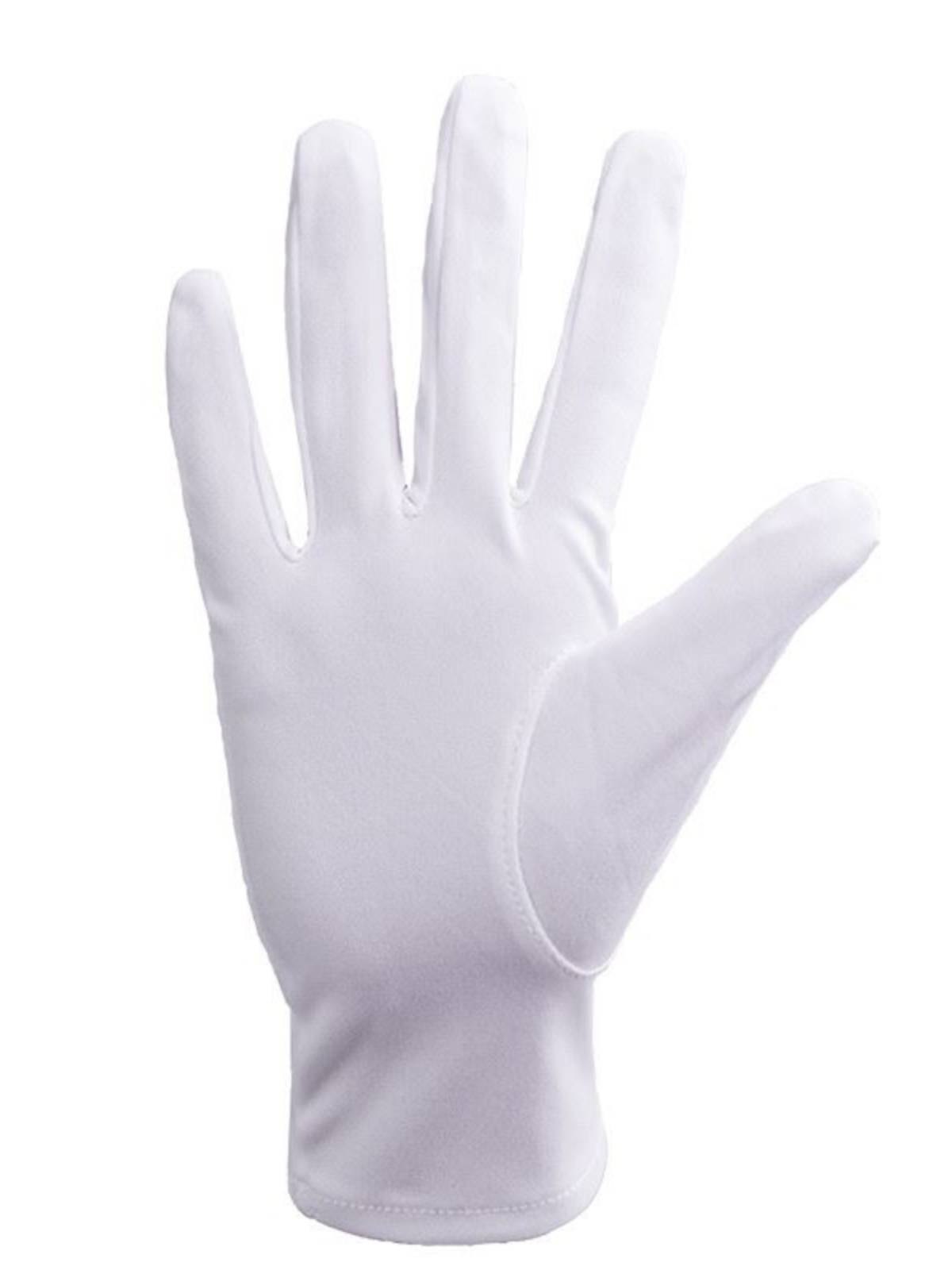 Sanjin etiquette white gloves with buckle hotel door health check -ups for security white driving male and female work ceremonial gloves