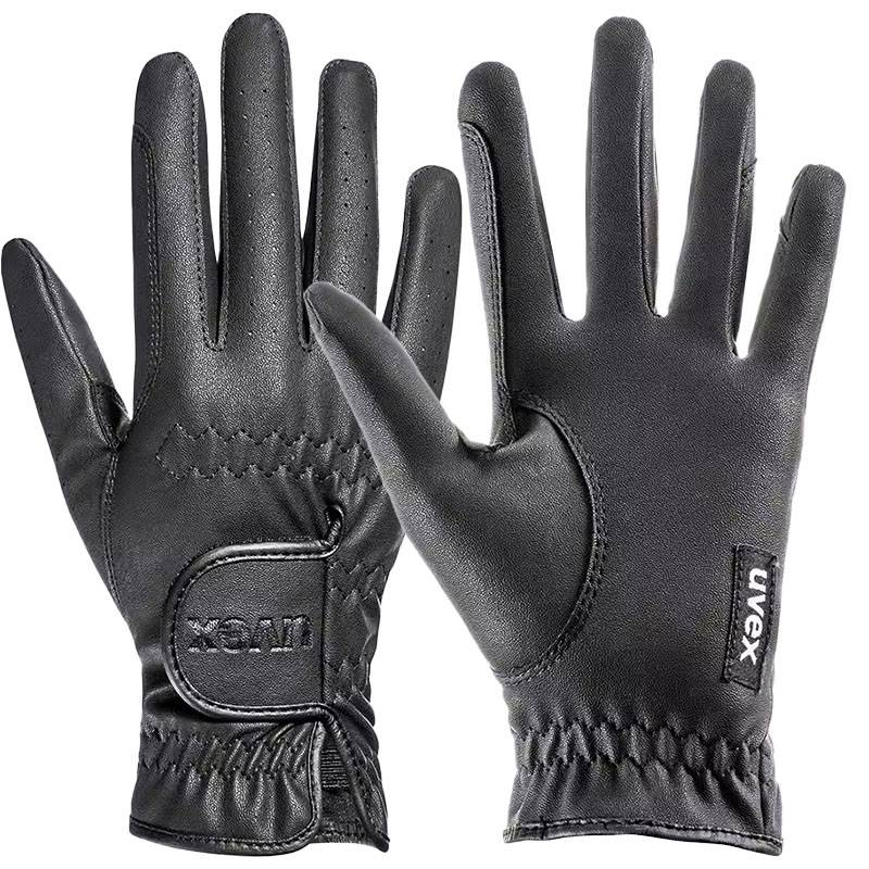 UVEX classic children's equestrian glove girls boys riding sports gloves Knight anti -slip and breathable disorder