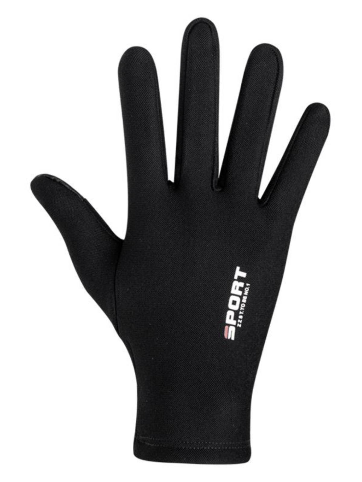 Ski gloves inner gallbladder, dry, breathable, sweating outdoor exercise, cold, warm, warm, anti -skid training five -finger thin touch screen