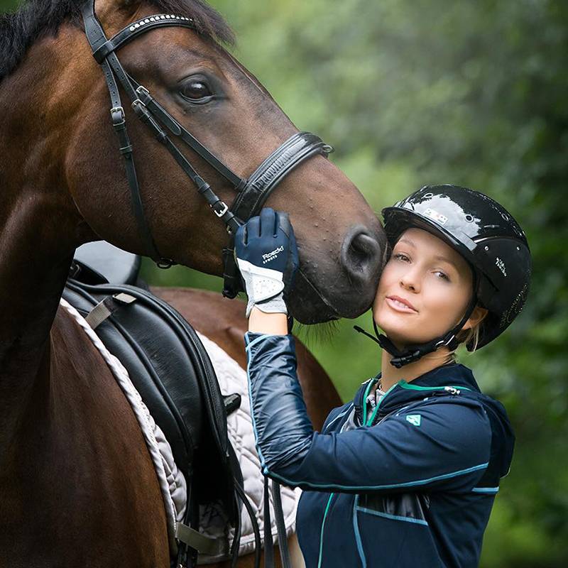 German ROECKL Equestrian glove men and girls ride glove glove wear -resistant equivalent obstacle gloves permeability quality