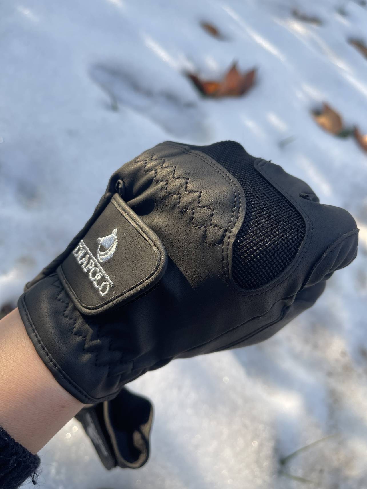 Spring add velvet non -slip, wear -resistant riding gloves gloves gloves adult men, girls and children, children's knight equipment, equestrian equipment