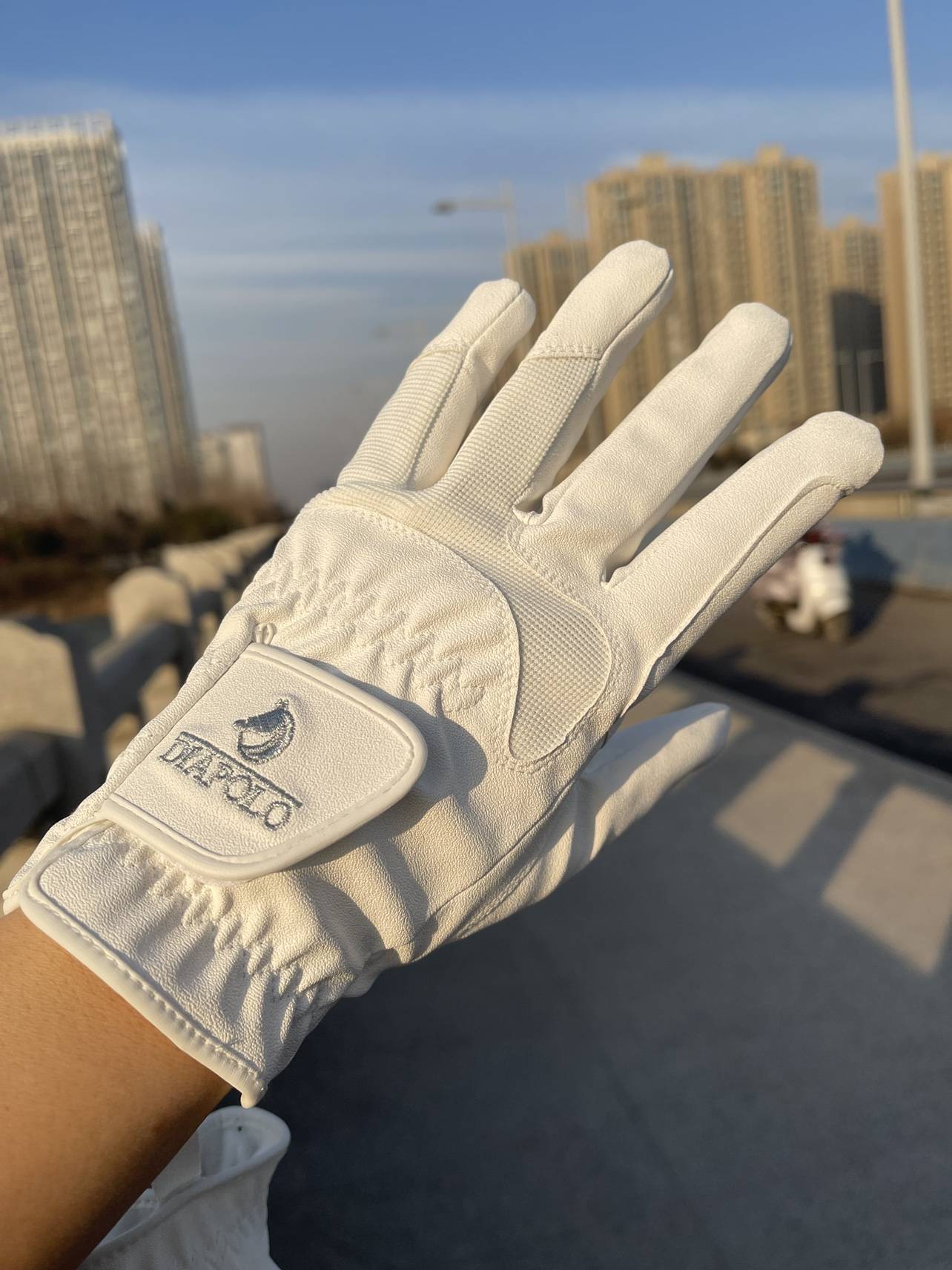 Spring add velvet non -slip, wear -resistant riding gloves gloves gloves adult men, girls and children, children's knight equipment, equestrian equipment