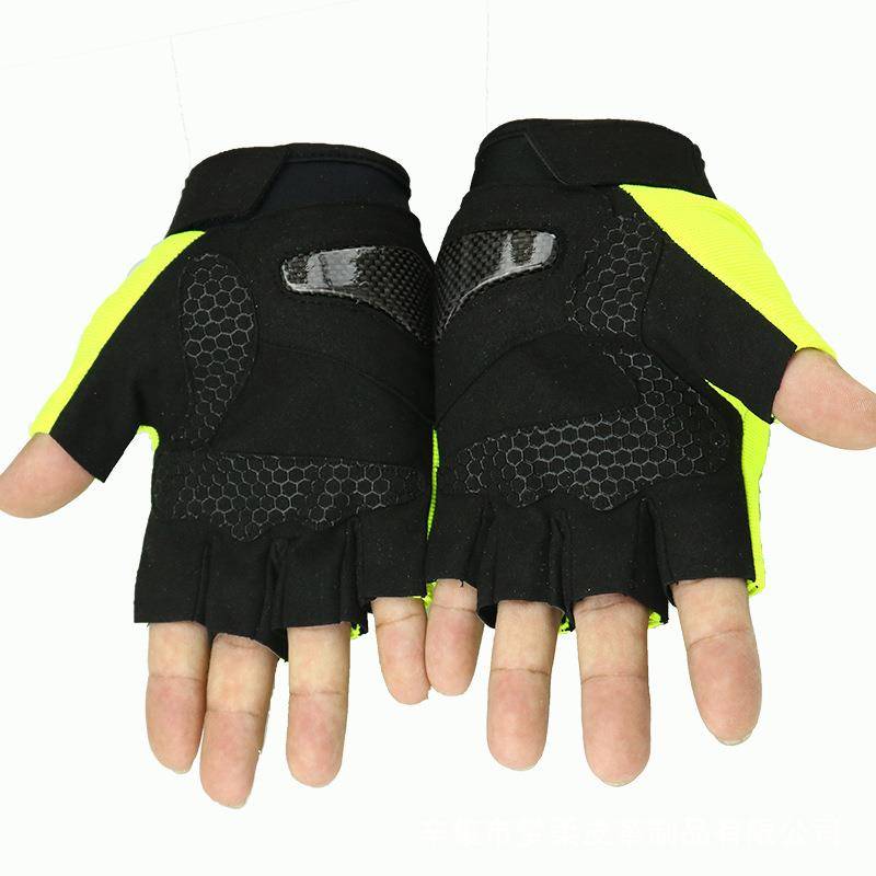 Green fluorescent fluorescent fluorescent fluorescent fluorescent fluorescent fluorescent fluorescent fluorescent fluorescent fluorescent carbon-fibre shell outdoor tactical motorcycle gloves