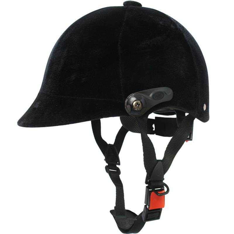 Black velvet helmet female summer sunscreen motorcycle helmet electric helmet knight hat