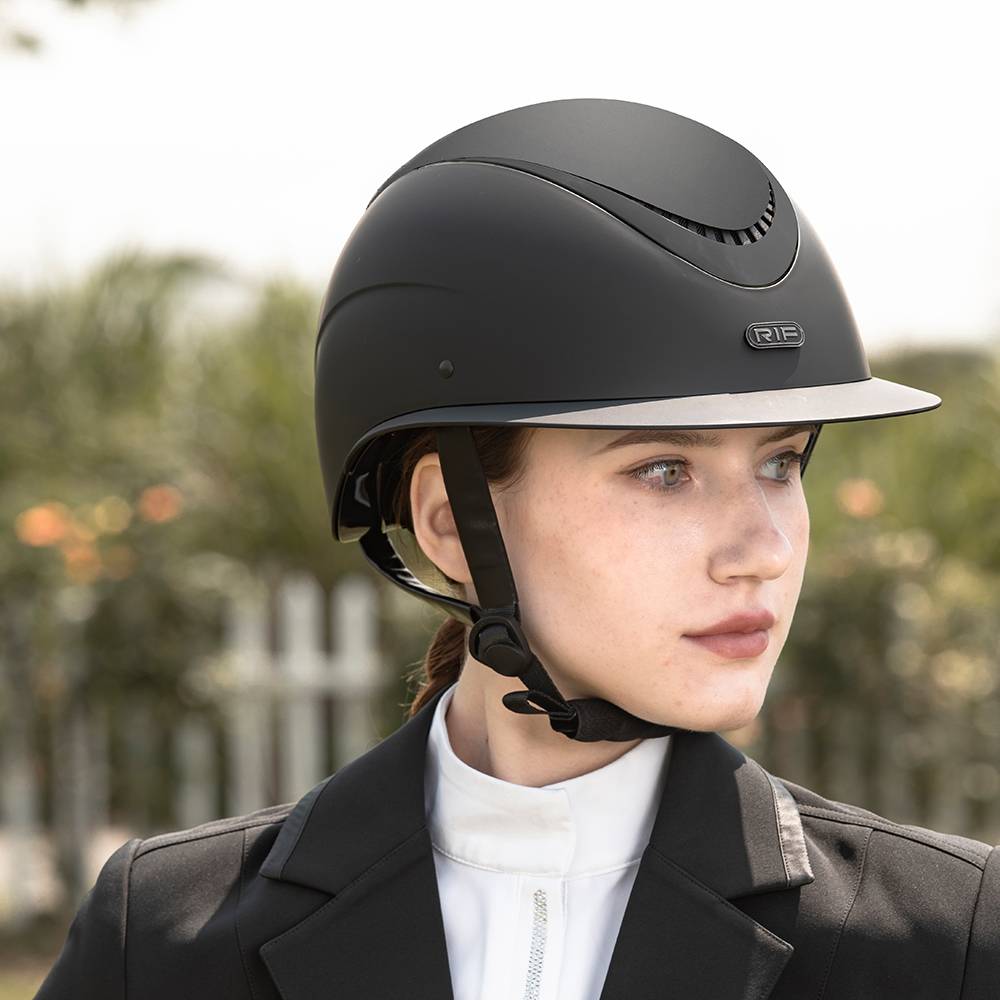 RIF equestrian helmet equestrian clothing riding helmet sports riding helmet children's equestrian equipment women's breathability and simplicity