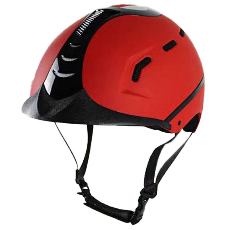 CE certification equestrian helmet men's and children's child and children's barrier race helmets riding helmet safety and breathable can adjust the head circumference