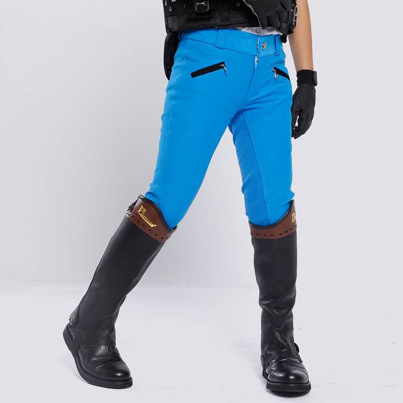Spring and Autumn Children's Horse Riding Equipment Equipment Set Girl Boy Equestrian Horse Riding Kit Lerry Trums and Horse Pants Lip