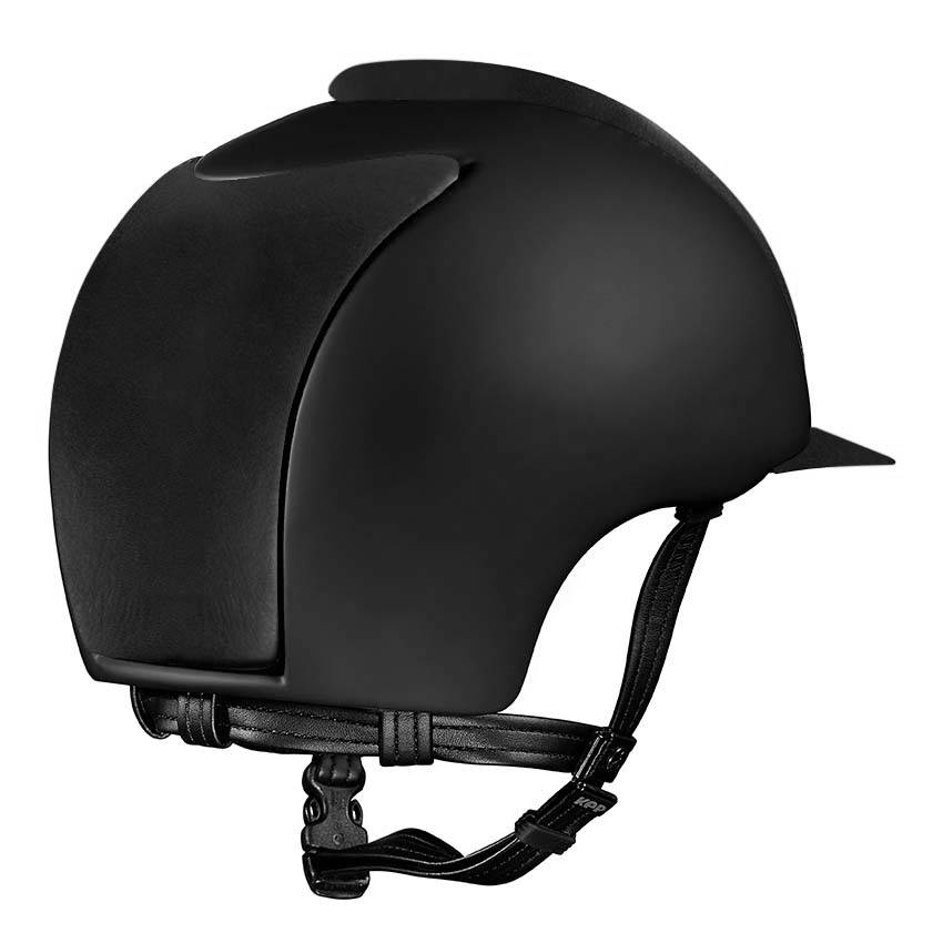 One Nengma horses Italian KEP Equestrian helmet riding white black brown front and rear leather men and children