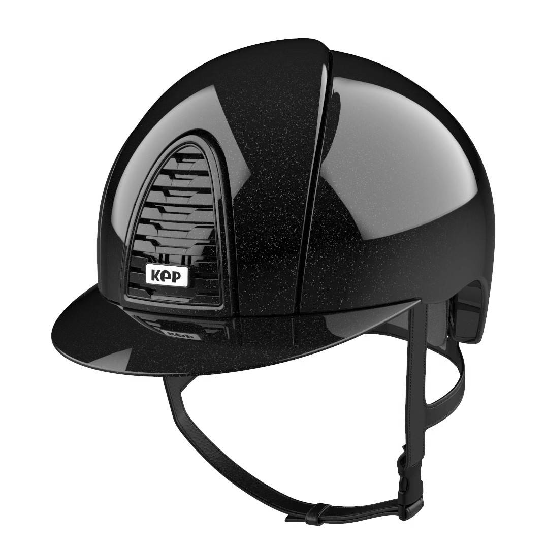 Italy imported KEP diamond black children adult men's and women's equestrian helmet helmet Rider riding helmet