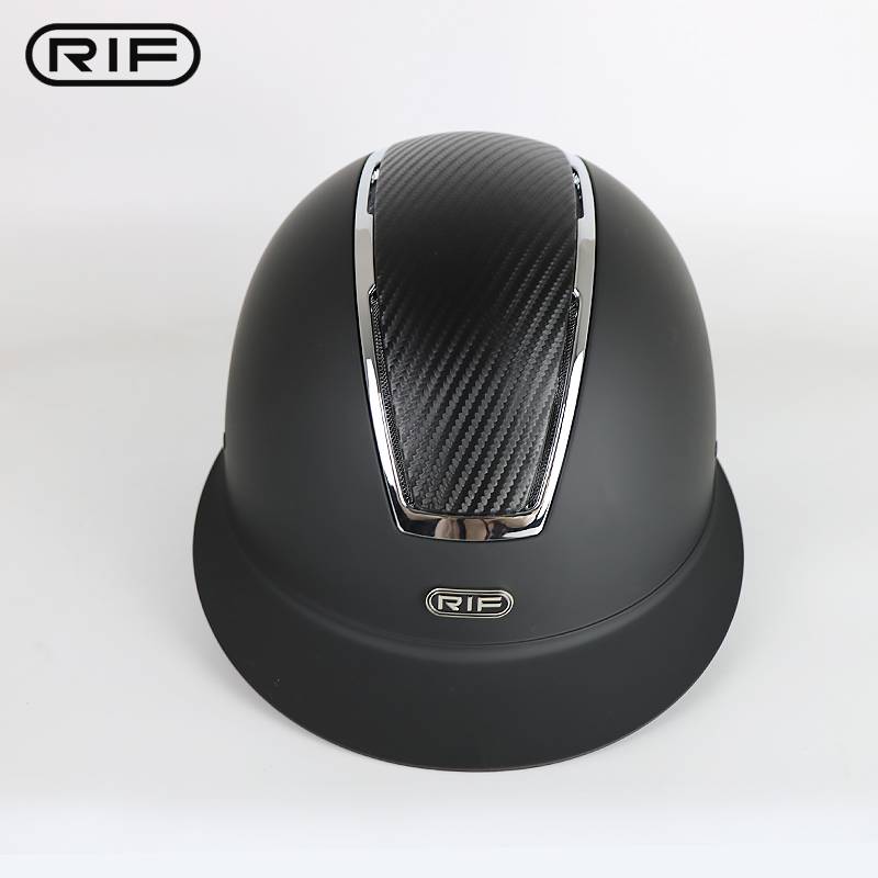 RIF Equestrian helmet riding helmet, fashion minimalist equestrian barrier barrier helmet, big hat, head helmet EU security certification